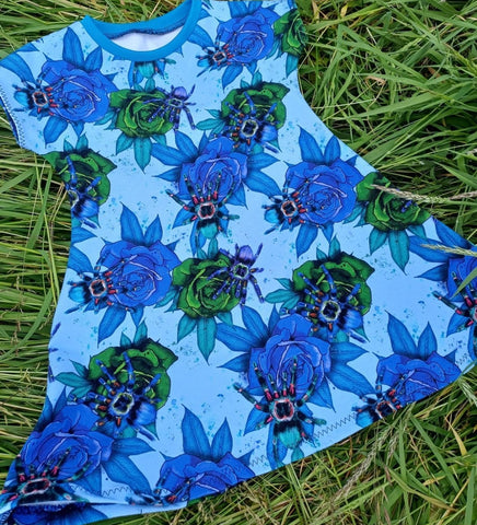 Arachne Rose tshirt dress